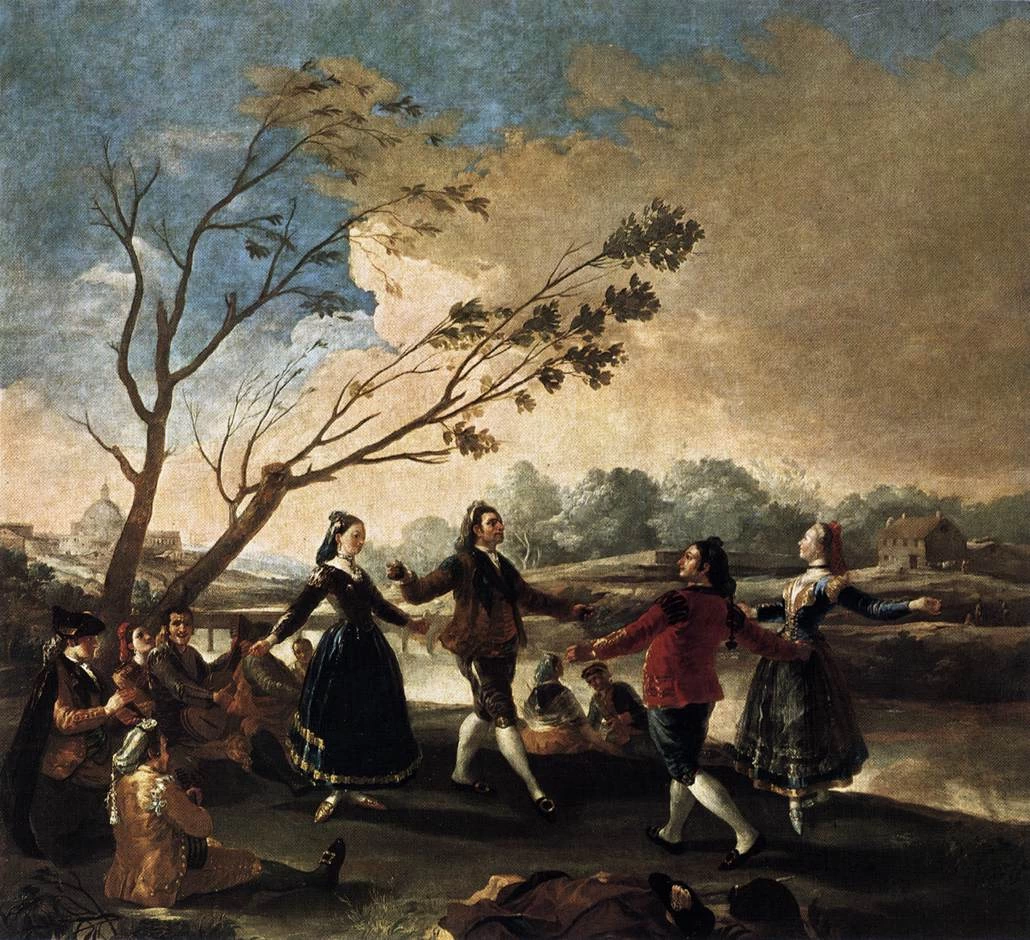 Danza dei Majos sulle rive di Manzanares - Museo del Prado, Madrid